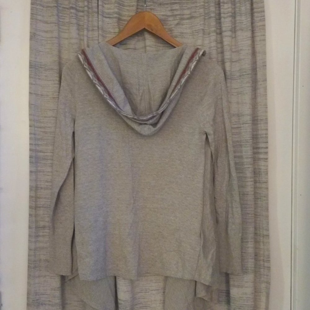 Eddie Bauer Cotton Knit Open Handkerchief Cardigan XS - Picture 4 of 8